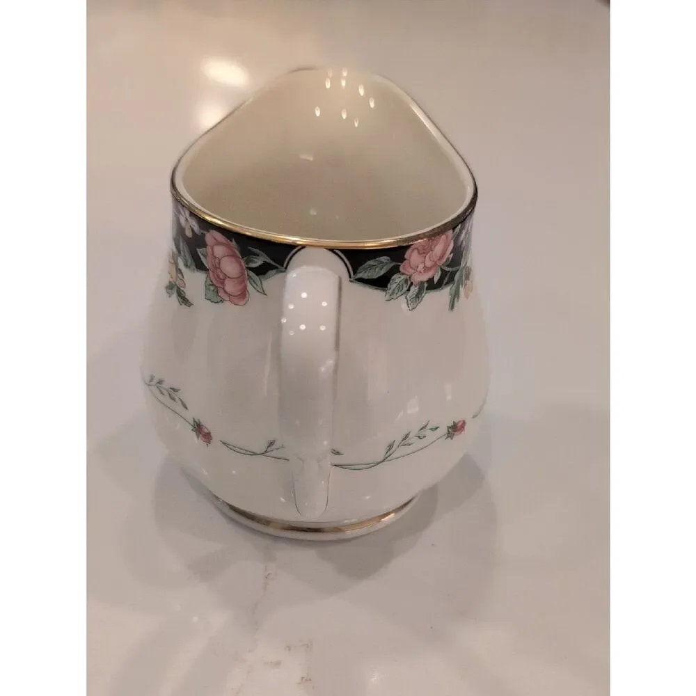 Vintage Lenox Prairie Blossom Floral Creamer Made in USA